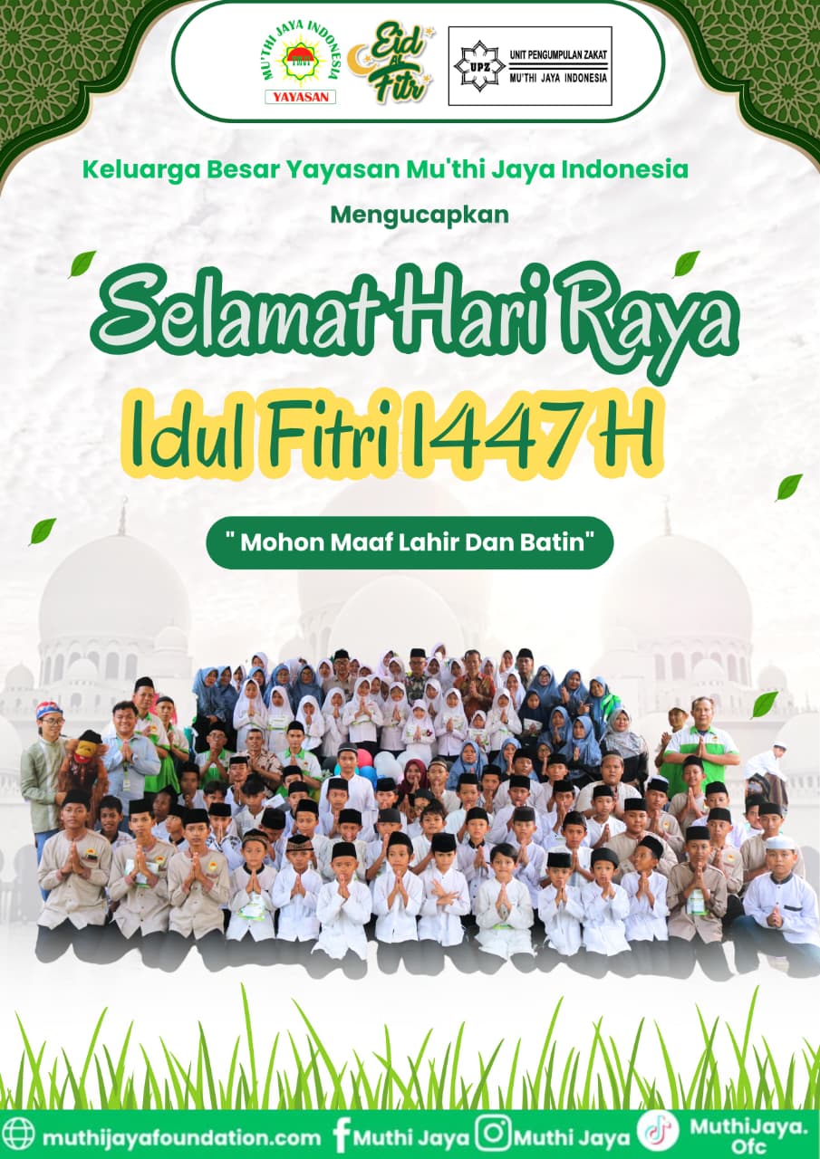 Selamat Hari Raya Idul Fitri 1447 H