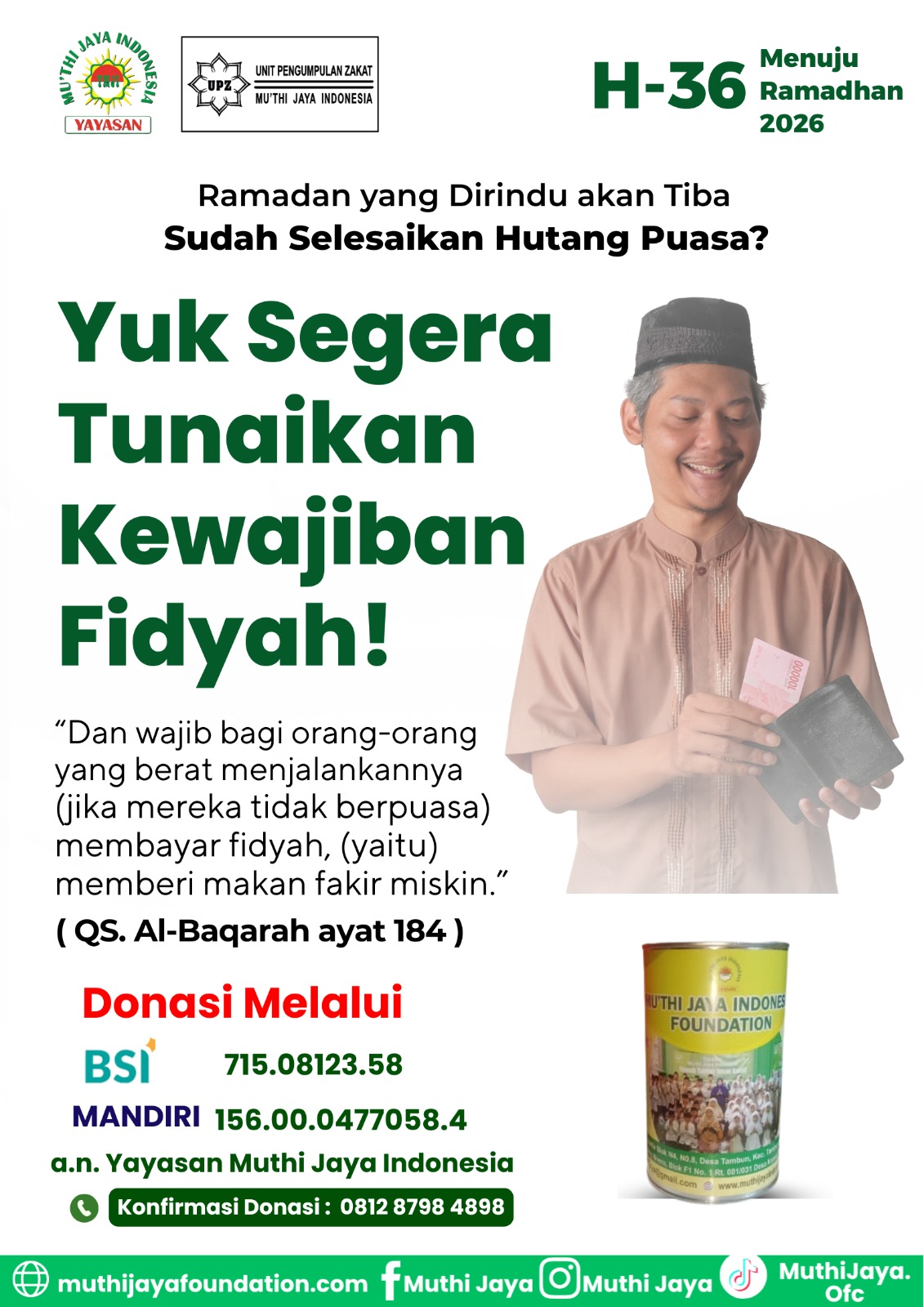 Yuk Segera Tunaikan Kewajiban Fidyah!