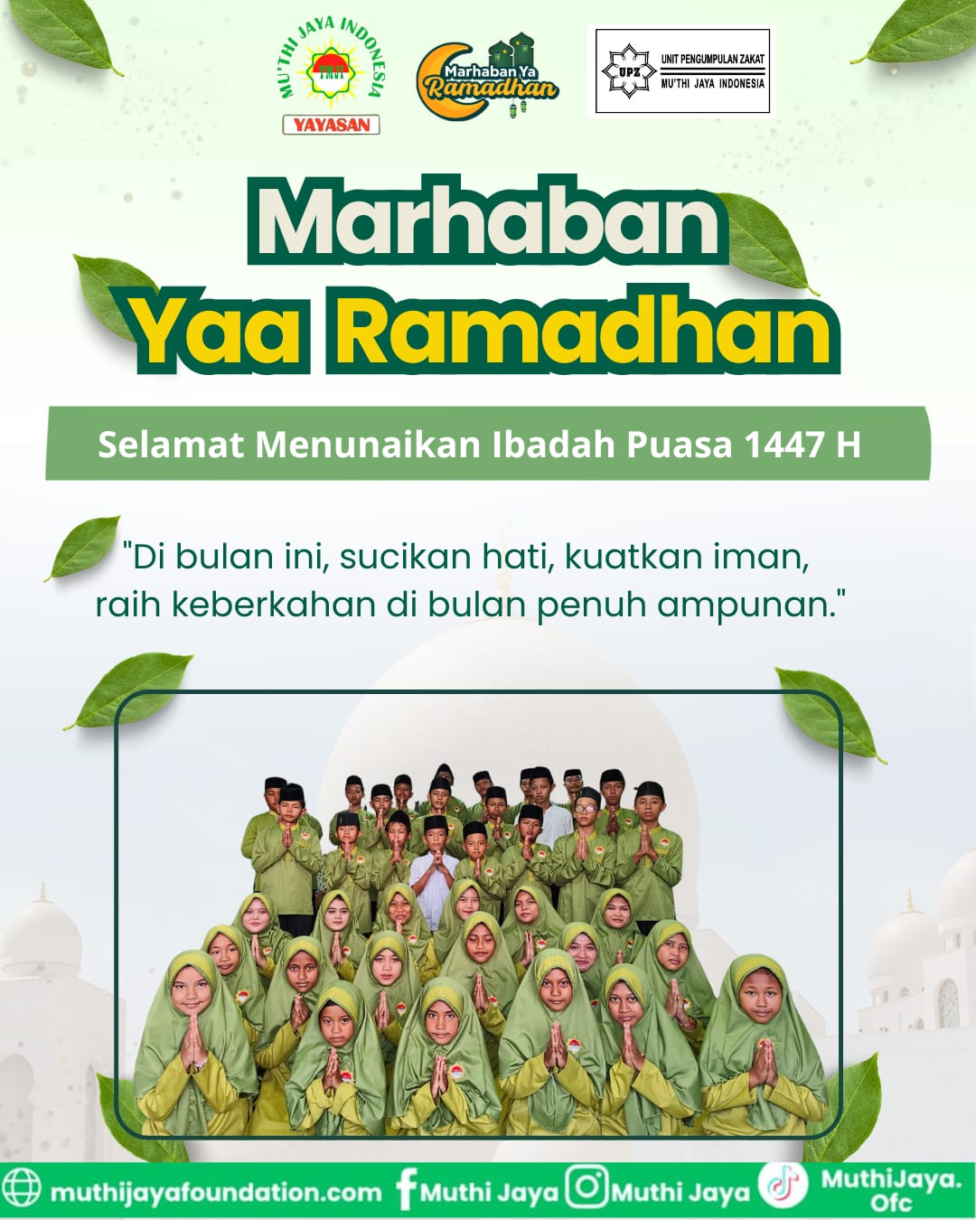 MARHABAN YAA RAMADHAN...